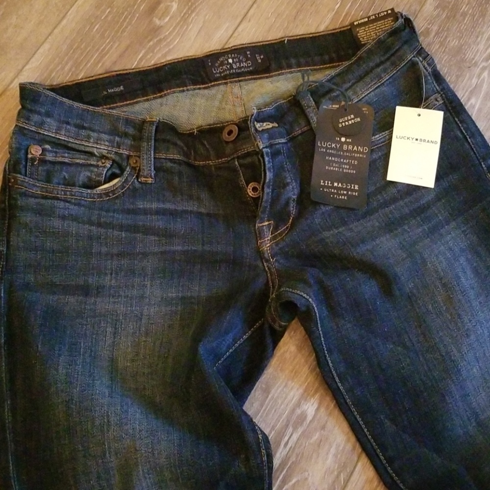 NWT Lucky button fly jeans